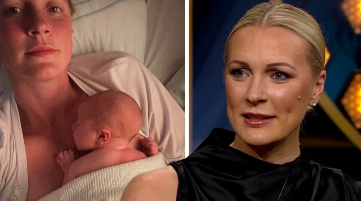 Sarah Sjöströms kamp med maken – chocken efter bebisen: ”En utmaning”