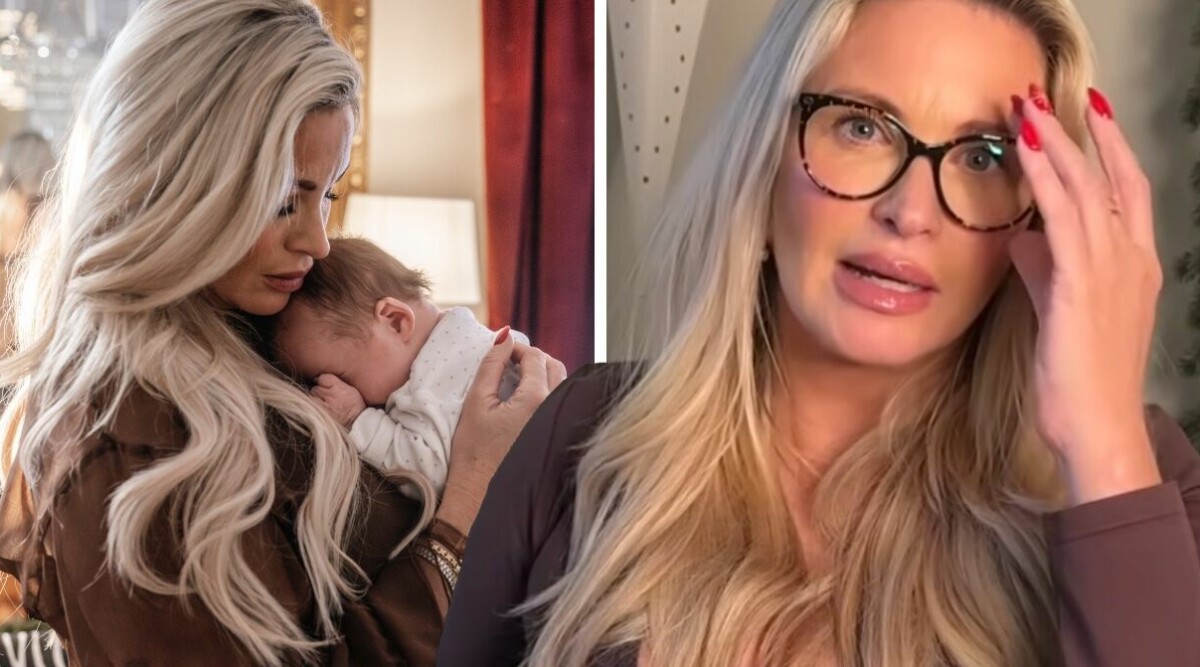 Carolina Gynning och Viktors oro veckor efter sonens födsel – vågar inte ge honom vaccin