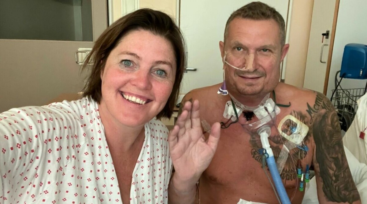 Komikern skiljer sig från sin cancersjuka man: "Vill inte fortsätta med det här"