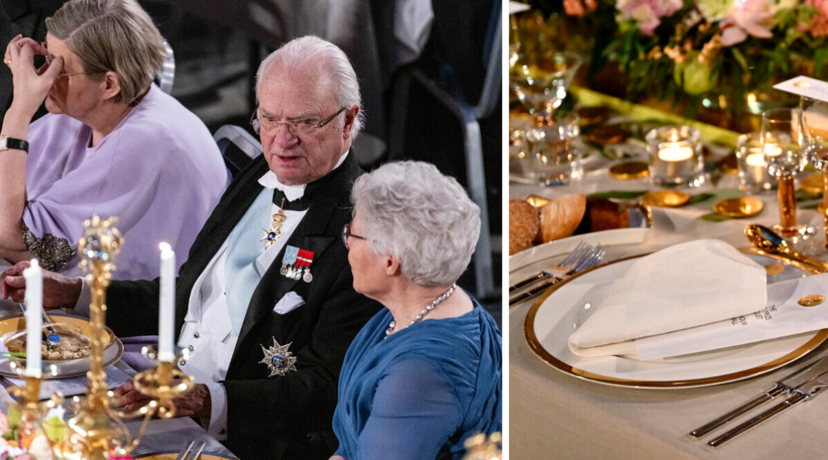 Menyn för Nobelfesten 2025 – här är maten som serveras under kvällen