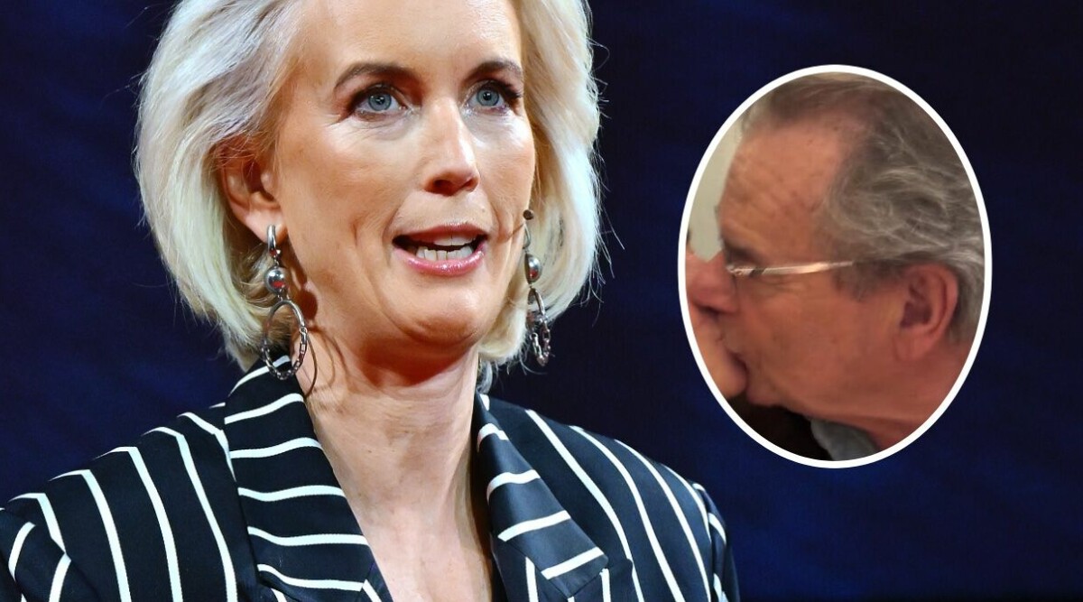 Jenny Strömstedts pussbild på Steffo! Läckta fotona från festen