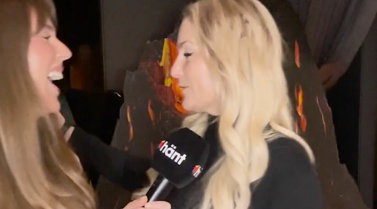 Här lämnar Laila Bagge intervjun – efter känsliga kärleksfrågan