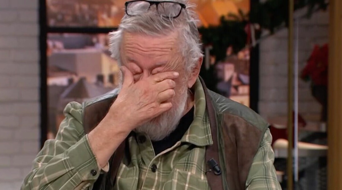 Leif GW Persson öppnar upp om barnbarnen – känslosamma orden i Nyhetsmorgon