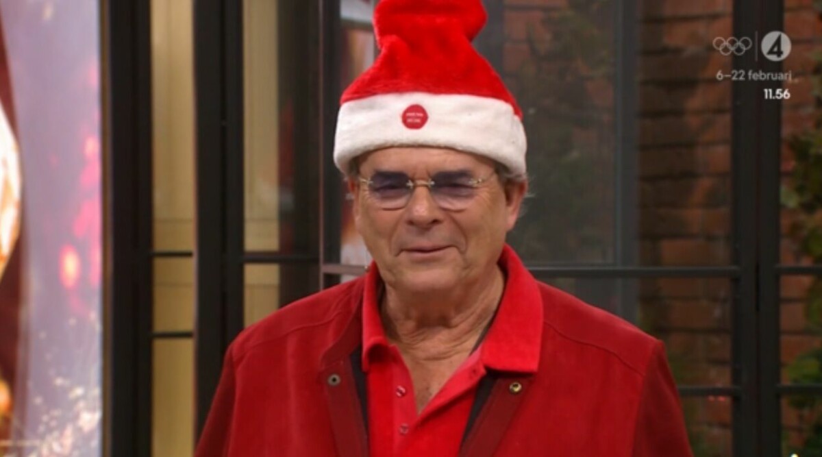 Steffo rörd till tårar – här dyker barnbarnet plötsligt upp!