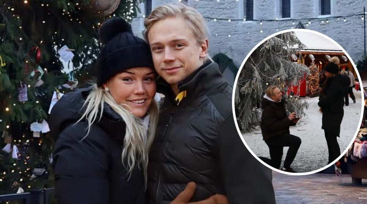 Idrottsstjärnorna har förlovat sig – visar upp galna ringen!