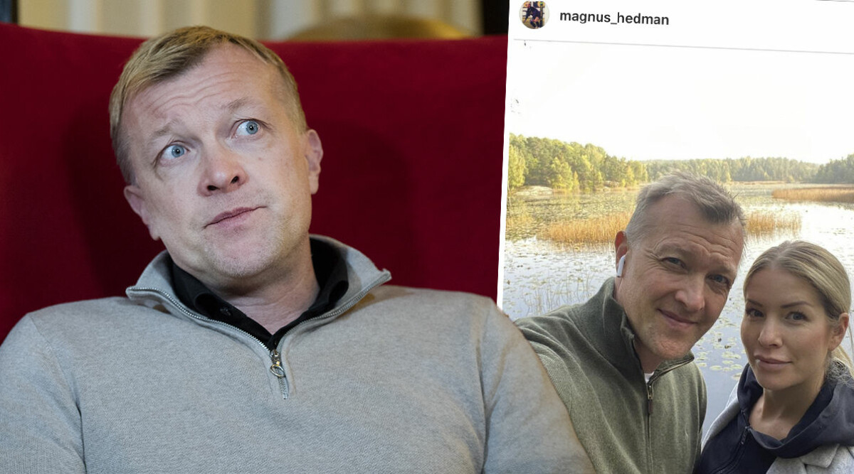 Magnus Hedmans nya ord om relationen med flickvännen Karin Ahl