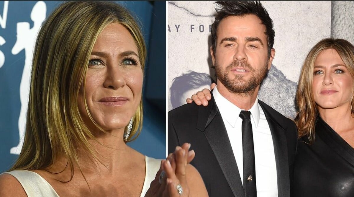 Jennifer Aniston visar upp nya valpen – så ser hunden Chesterfield ut