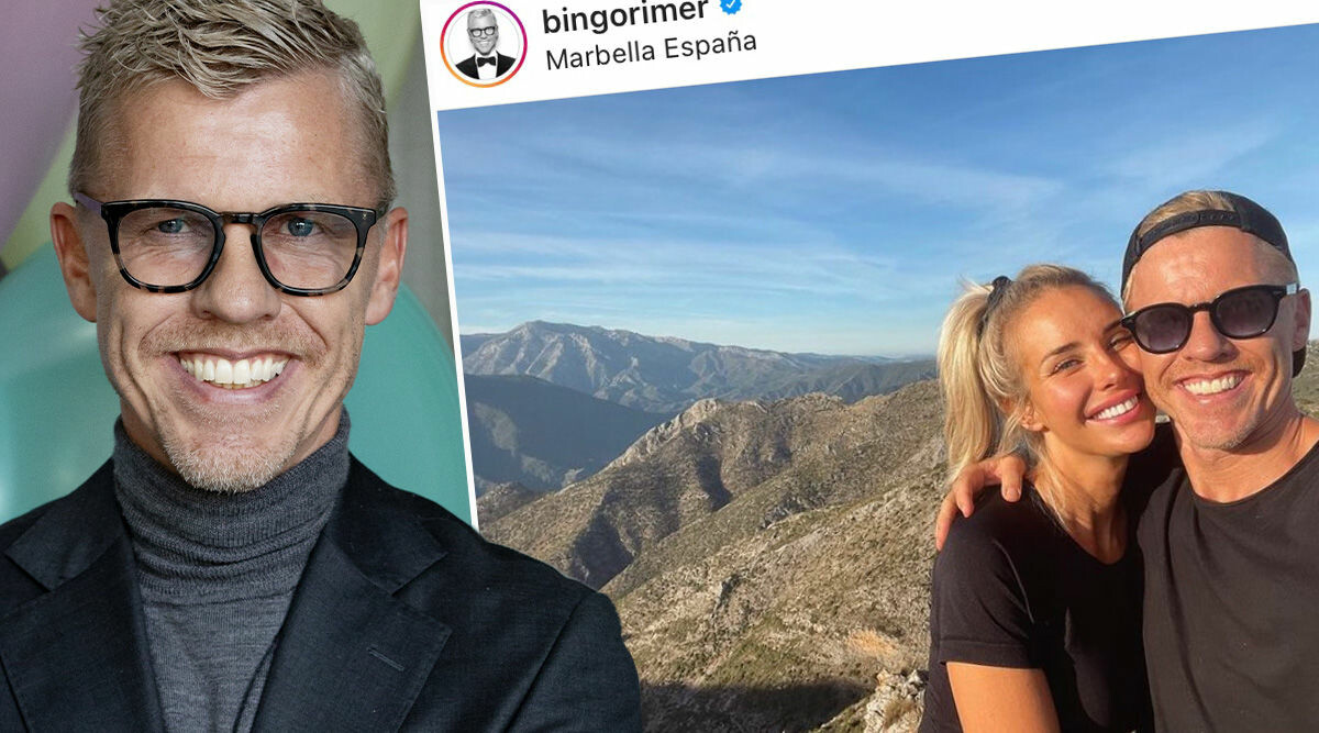 Bingo Rimers ovanliga namnförslag till framtida barn med Julia Franzén