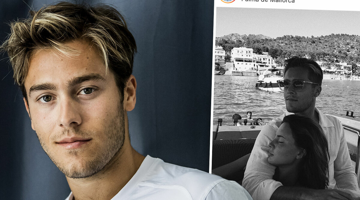 Benjamin Ingrossos nya bild med bonussystern Lina Björling