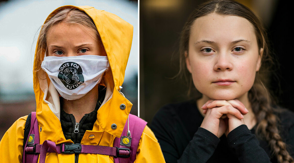 Greta Thunberg i tårar efter telefonsamtalet med mamma Malena Ernman