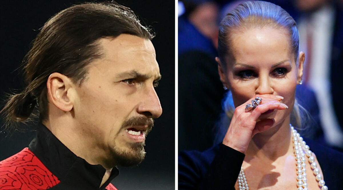 Zlatan Ibrahimovic stoppas från att träffa Helena Seger och barnen