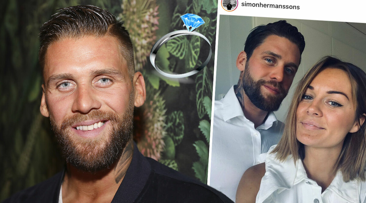 Bachelor-Simon Hermansson har förlovat sig med Olivia Hallman