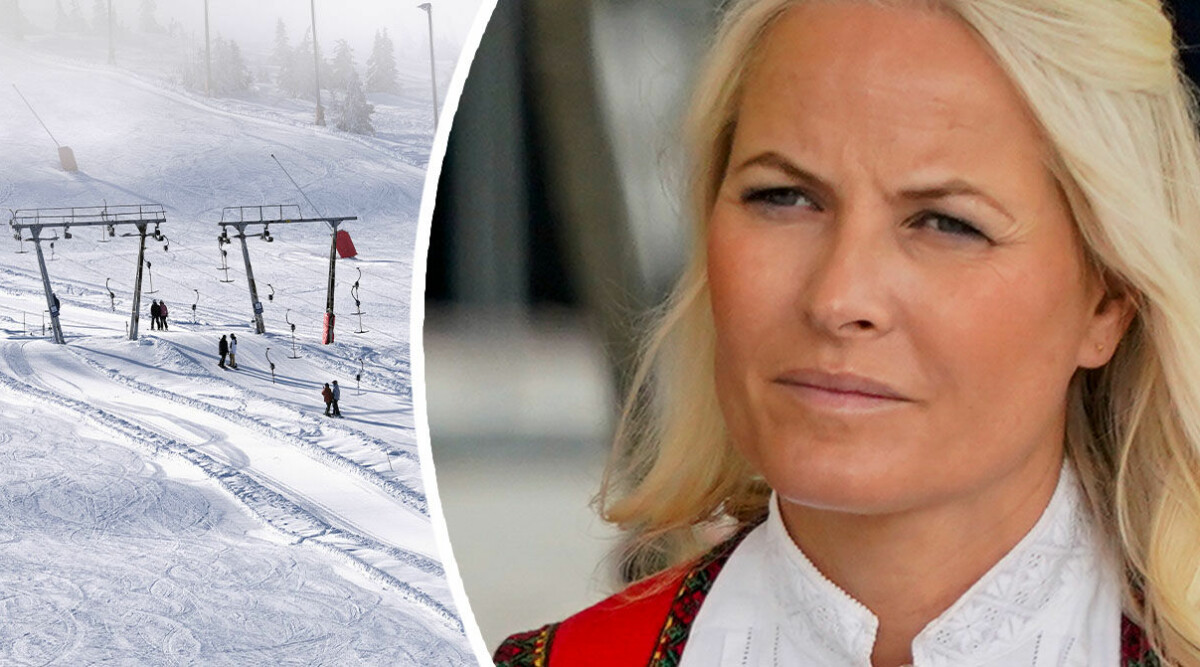 Kronprinsessan Mette-Marits skidolycka – akut till sjukhus