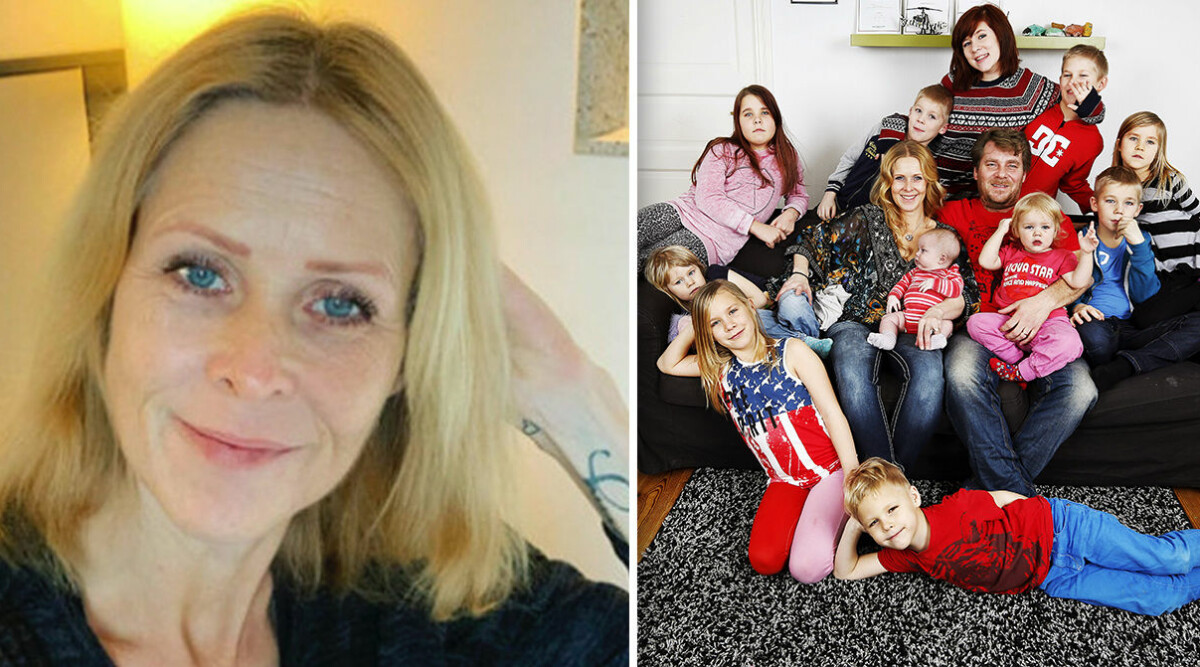 13-barnsmamman Mirka Norrströms nya bild efter vikthånet