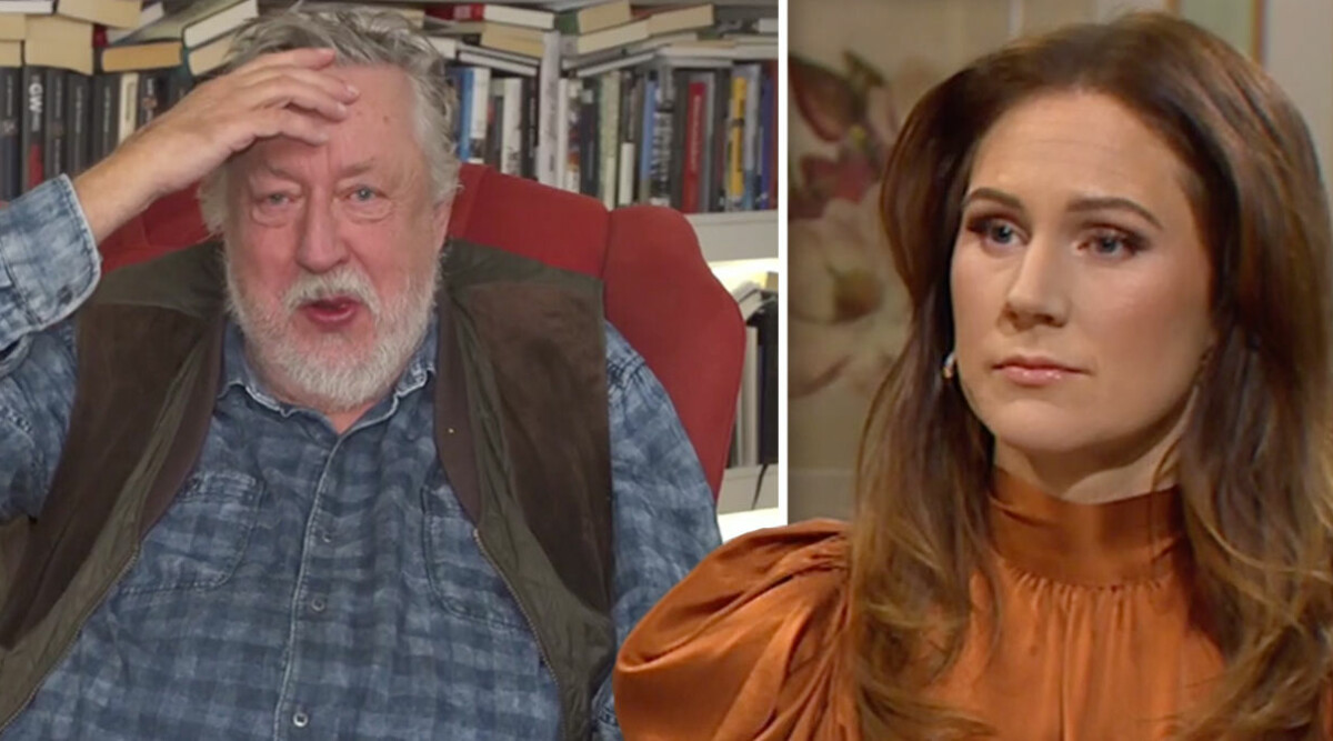 Leif GW Persson i tårar efter Maria Forsbloms drag i Nyhetsmorgon