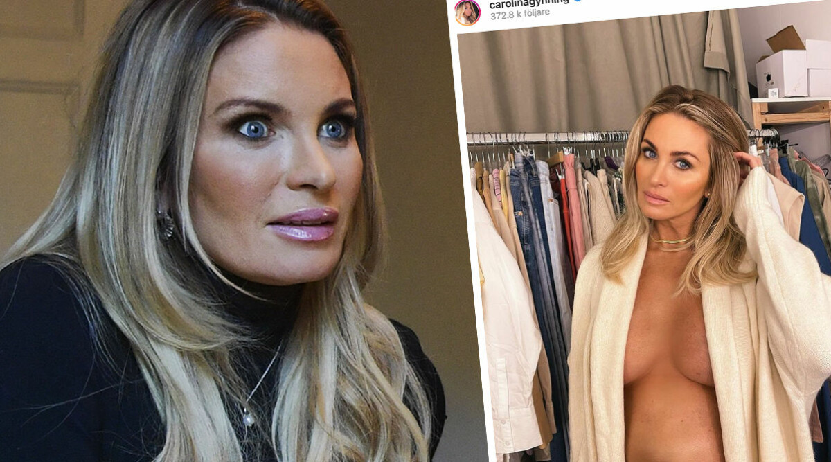 Carolina Gynnings ovanliga familjebeslut för bebisen