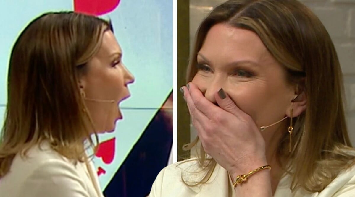 Jenny Alversjös chock i Nyhetsmorgon – nära på att börja gråta