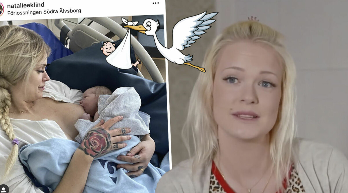 Unga mammor-Nathalie Eklind har blivit mamma för femte gången