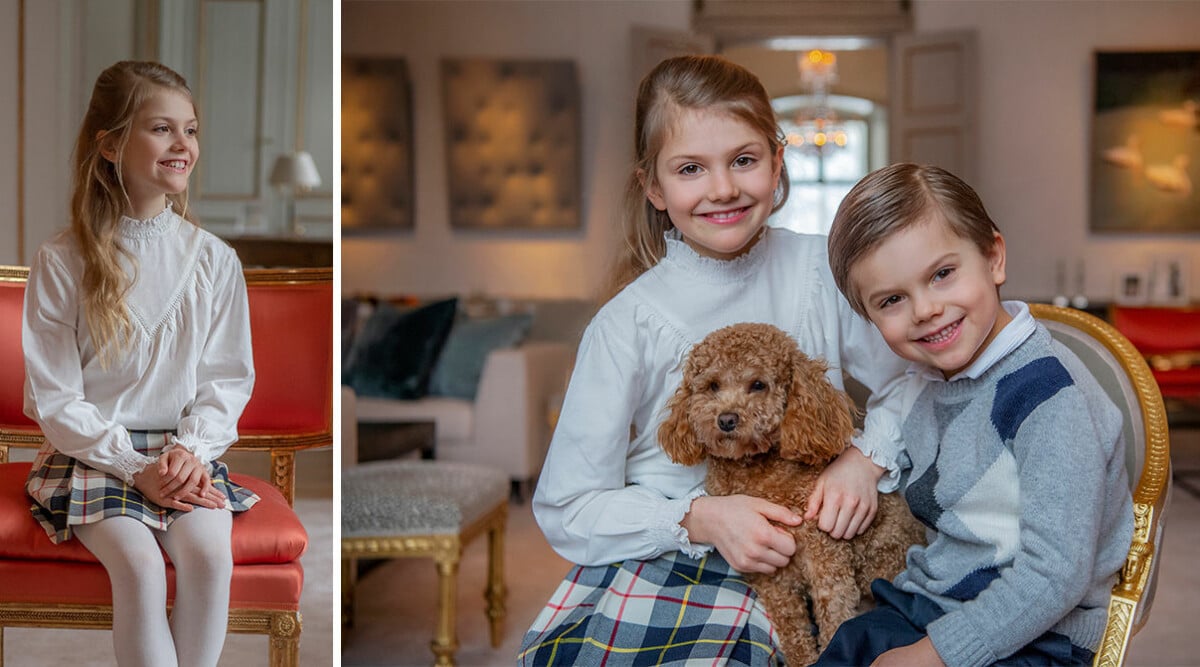 Nya bilderna på prinsessan Estelle på 9-årsdagen