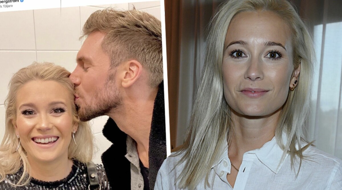 Ellen Bergström visar upp stora familjelyckan med Niclas Lij