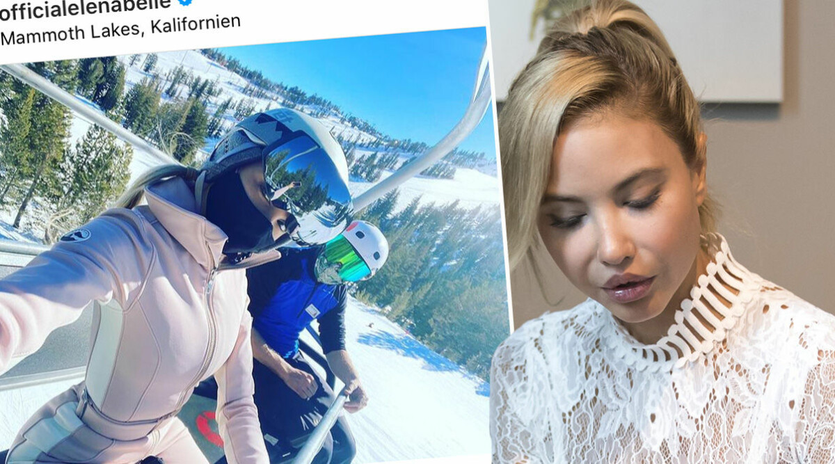 Elena Belles nya hälsobesked efter otäcka olyckan i skidbacken