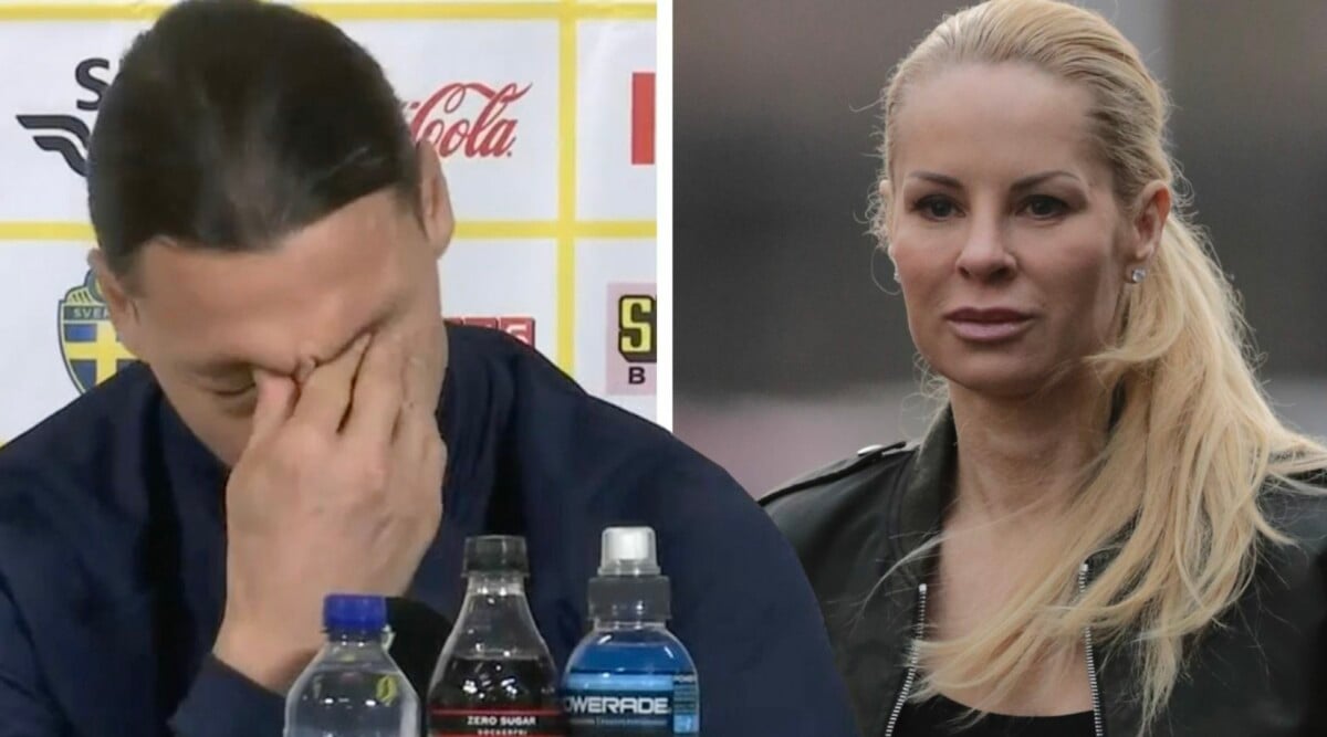 Zlatan Ibrahimovic i tårar efter frågan om familjen