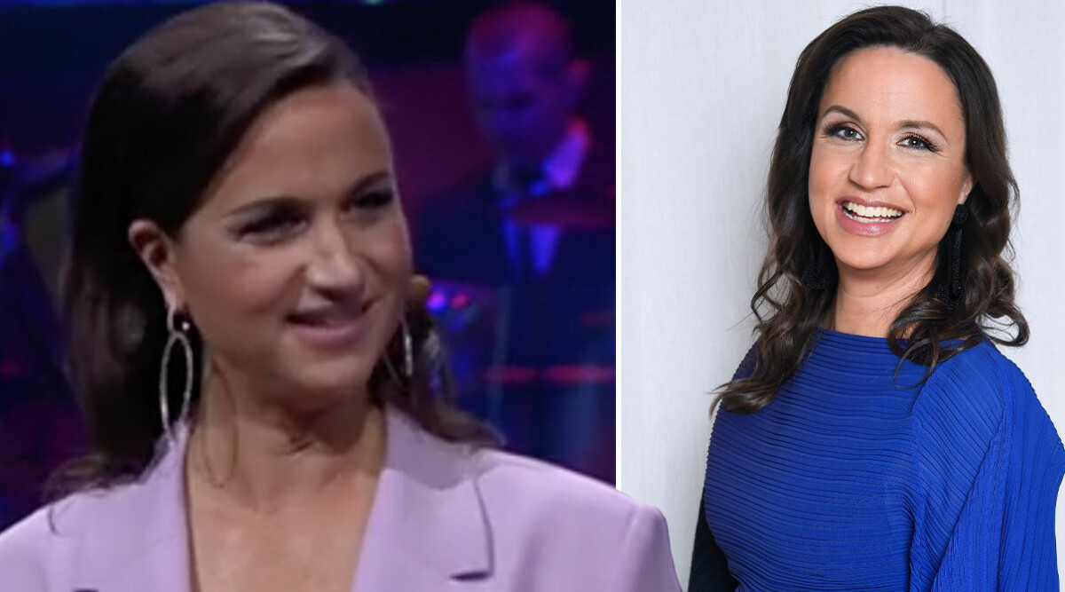 Petra Medes kärleksavslöjande i direktsändning: ”Min kille”