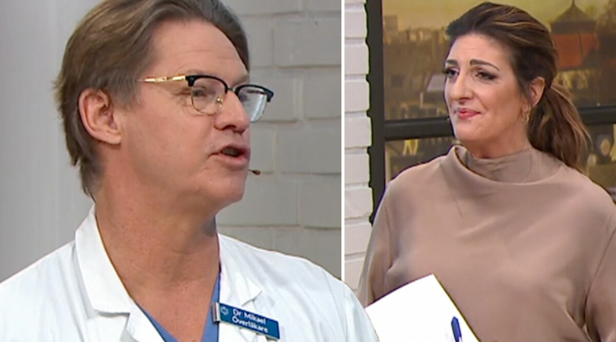 Soraya Lavasani tvingas avbryta inslaget med doktor Mikael i Nyhetsmorgon