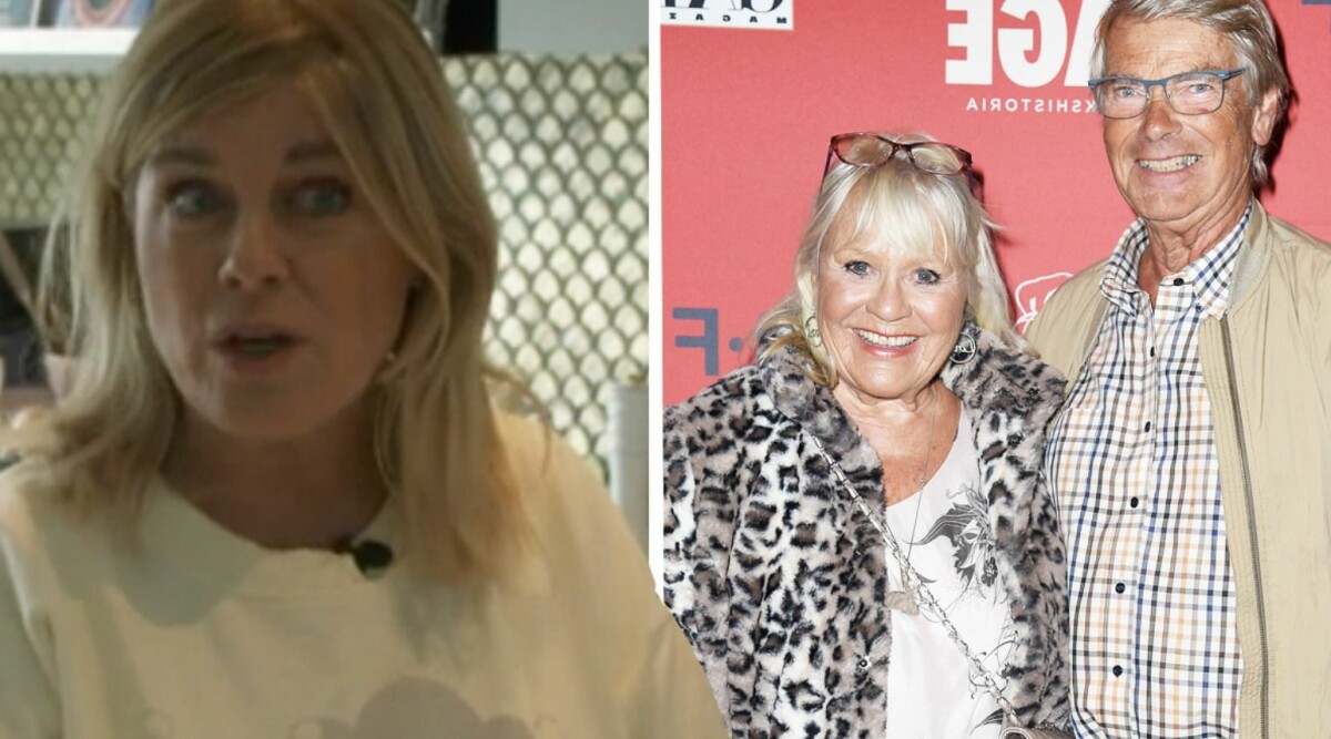 Christina Schollin lämnar landet utan Hans Wahlgren – Pernillas oro