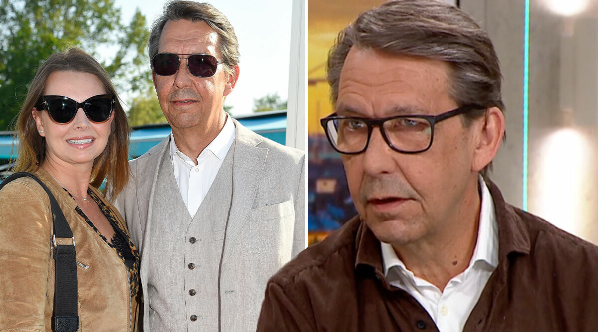 Hasse Aros privata avslöjande om familjelivet med 25 år yngre hustrun