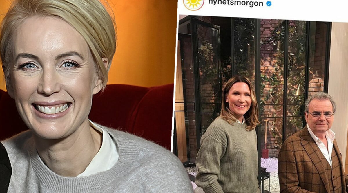 Jenny Alversjö tillbaka i Nyhetsmorgon – därför saknas Strömstedt