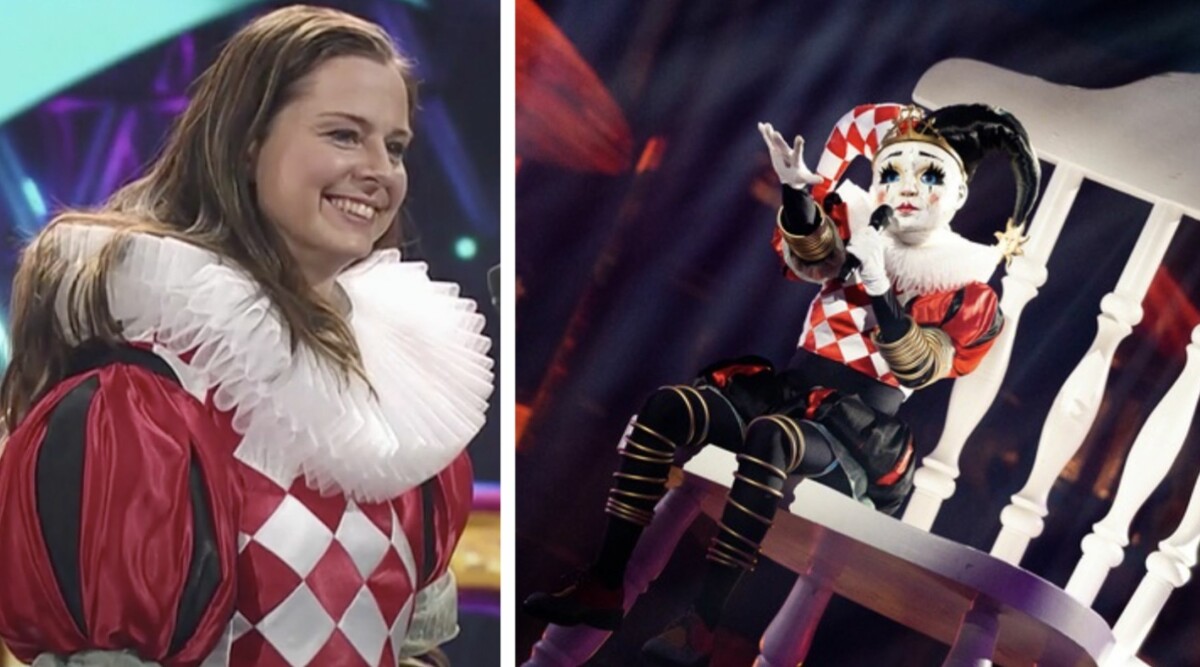 Lotta Schelin dolde sig bakom Joker-masken i Masked singer Sverige 2021