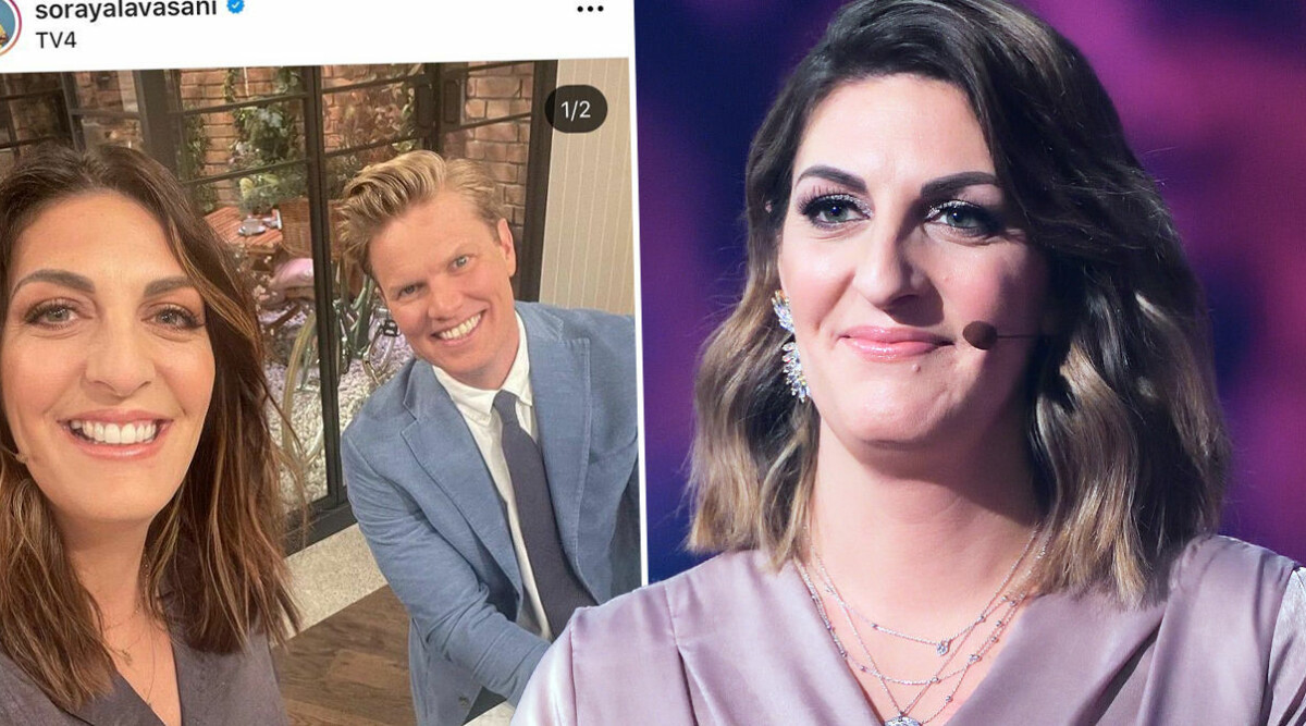 Soraya Lavasanis dolda kamp med Martin Järborg i Nyhetsmorgon