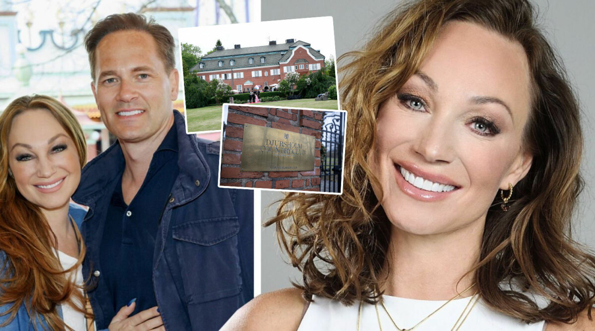 Charlotte Perrelli och Anders lyxliv – medlemskapet i Djursholm country club