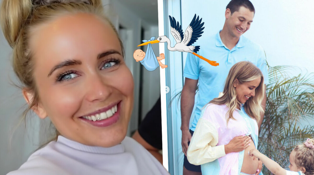 Ida Warg och Alexander Pärleros ska bli föräldrar för andra gången