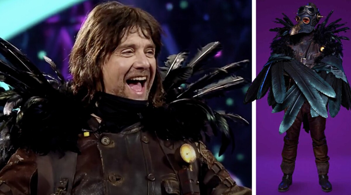 Robert Wells avslöjas som Korpen i Masked singer Sverige 2021