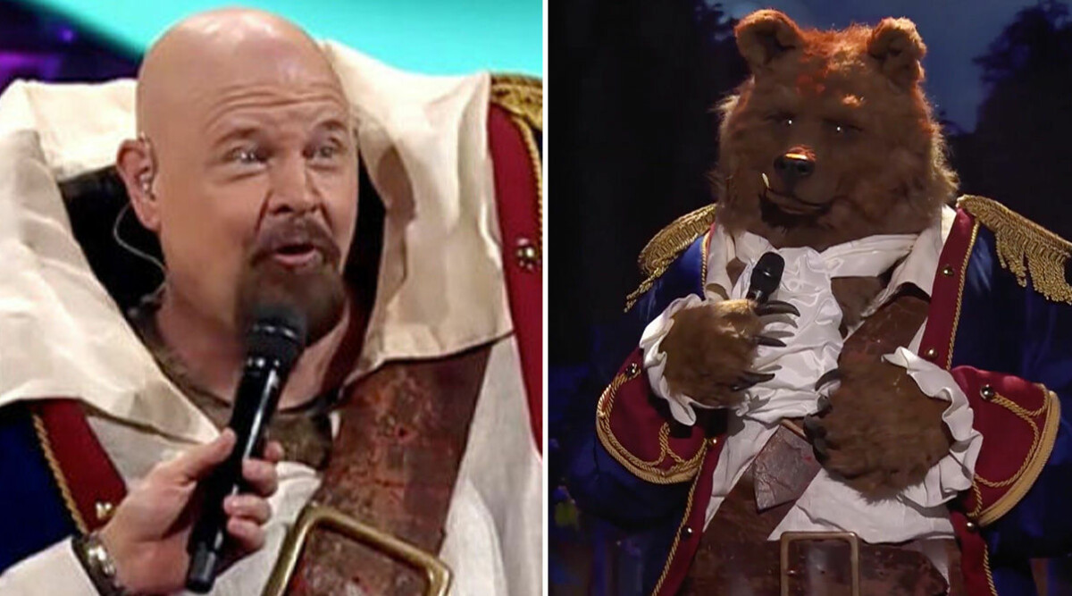 Så avslöjade Anders Bagge sig själv i Masked singer