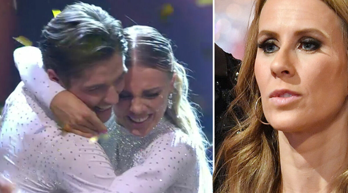 Cecilia Ehrlings pik till TV4 om finalen i Let's dance