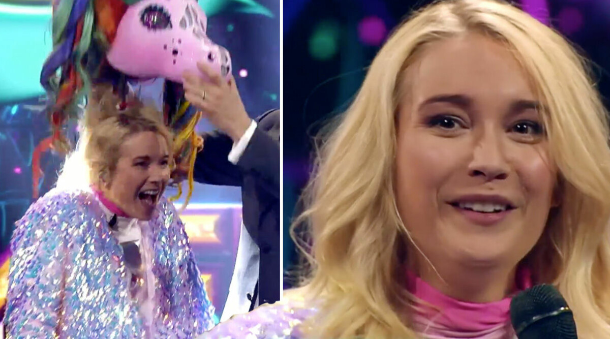 Så avslöjade Ellen Bergström att hon var Enhörningen i Masked singer