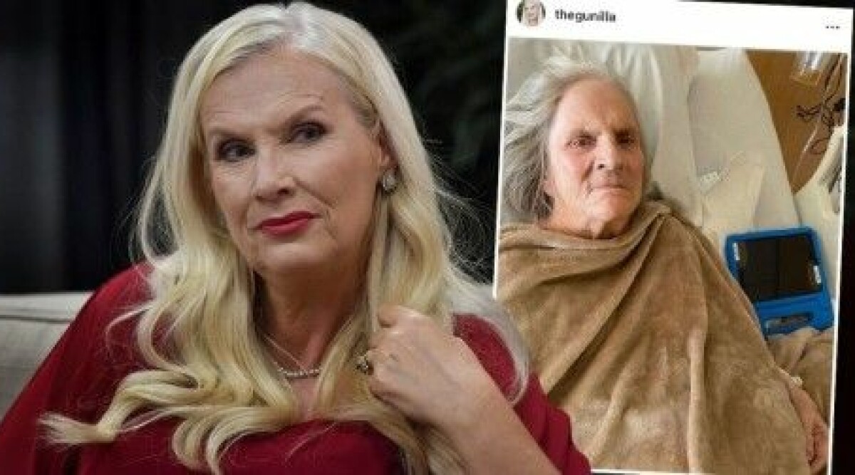 Gunilla Perssons ilska efter läkarnas beslut för mamma Iris Persson