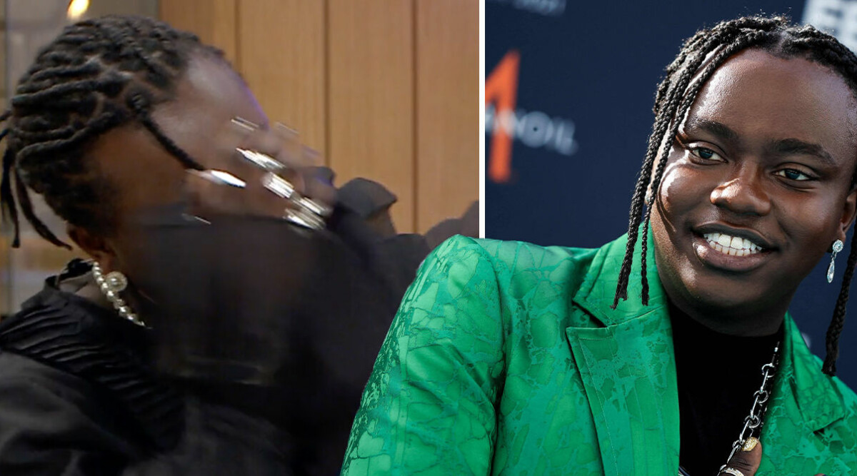 Tusse Chiza i tårar efter Soraya Lasavasanis ord i Nyhetsmorgon