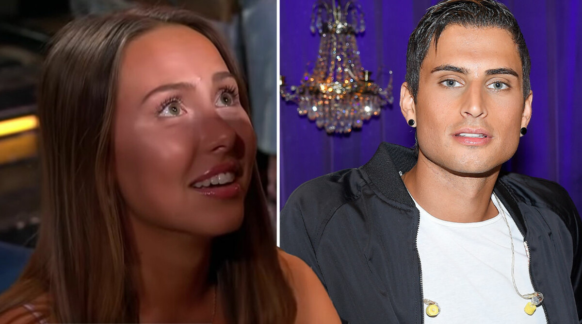 Julia Sundquists chock med Samir Badran efter pussbilden på Instagram