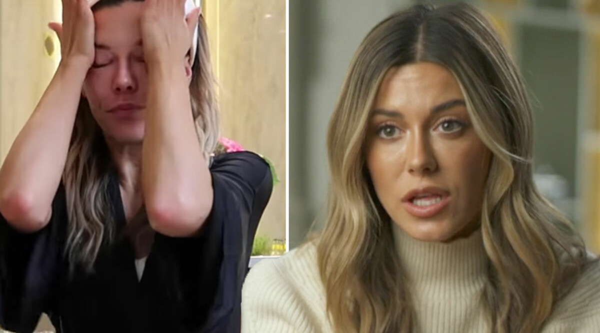 Bianca Ingrosso i tårar efter följarens kommentar om ångest