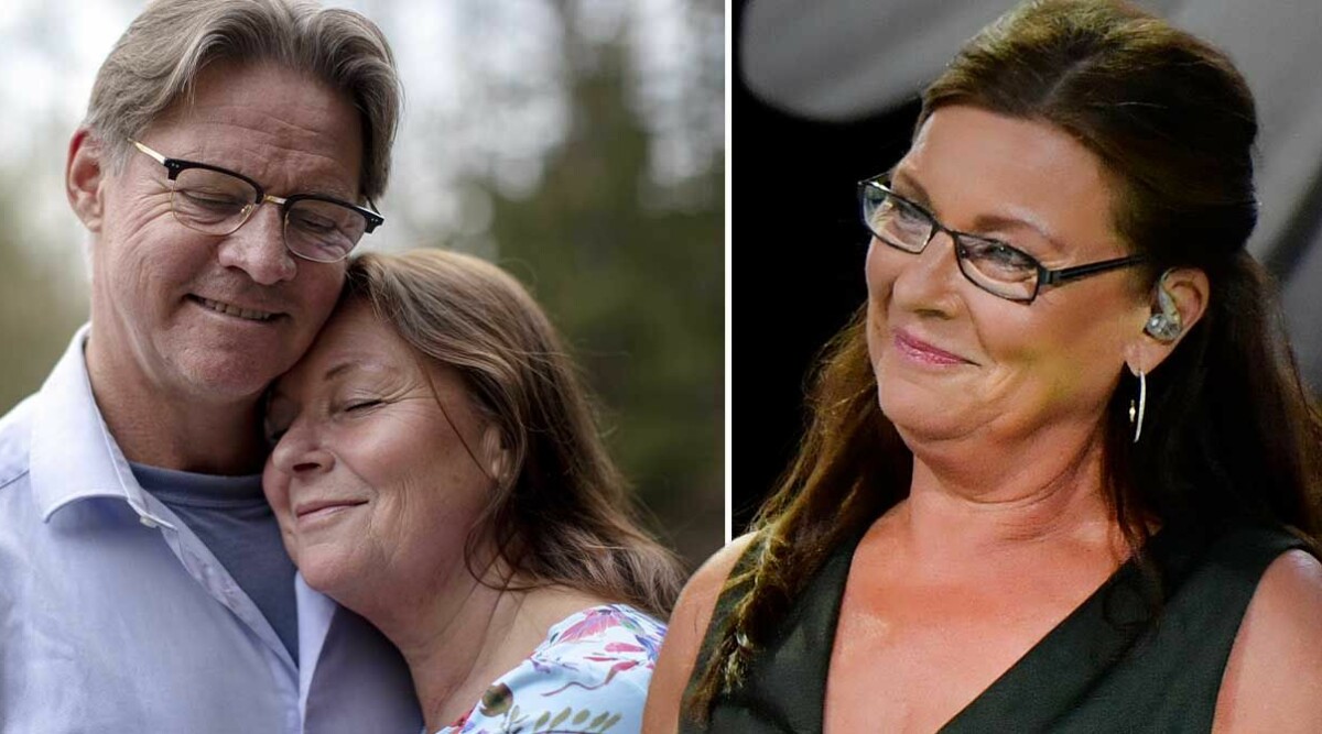 Lotta Engberg om familjelyckan med doktor Mikael Sandström