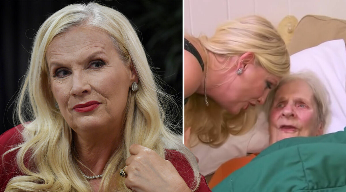 Gunilla Perssons nya bakslag med mamma Iris Persson på sjukhuset