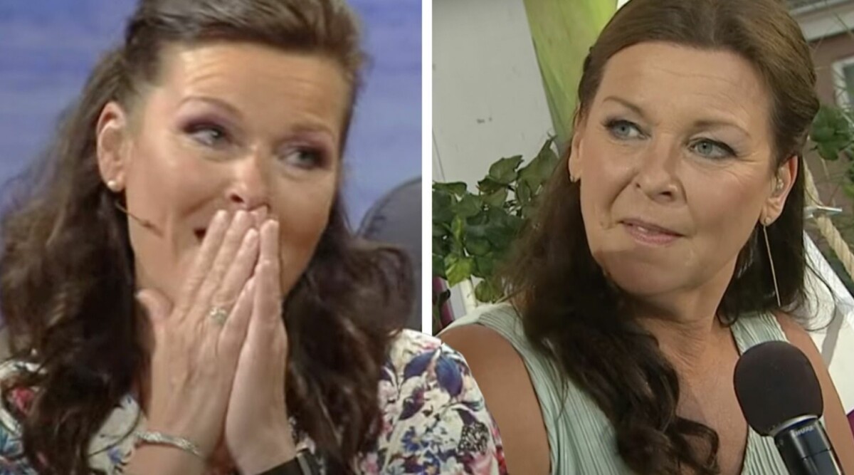 Lotta Engberg i tårar efter händelsen i Lotta på Liseberg