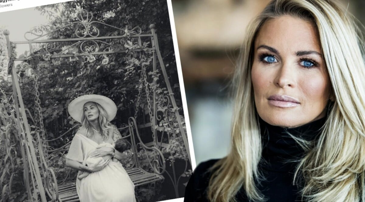 Carolina Gynning om kampen med att amma – svåra tiden med döttrarna Adele och Alicia