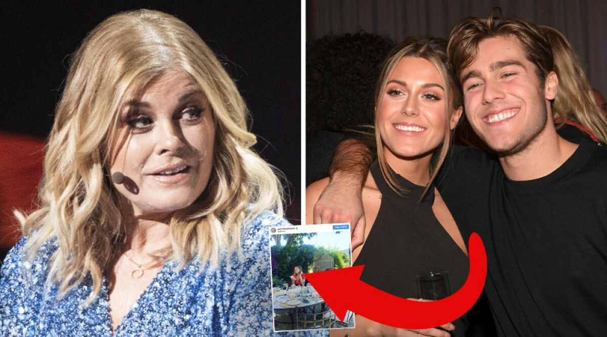 Pernilla Wahlgren kritiseras efter bilden på Bianca och Benjamin Ingrosso