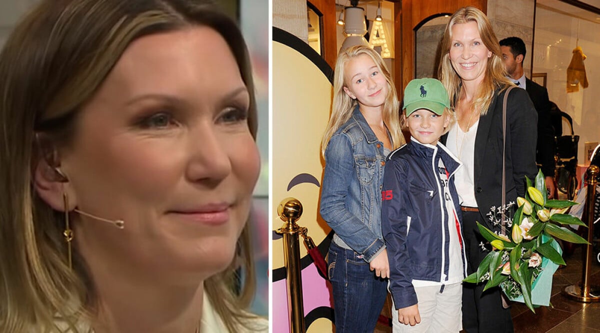 Jenny Alversjös barn Olivia och Leo har vuxit upp