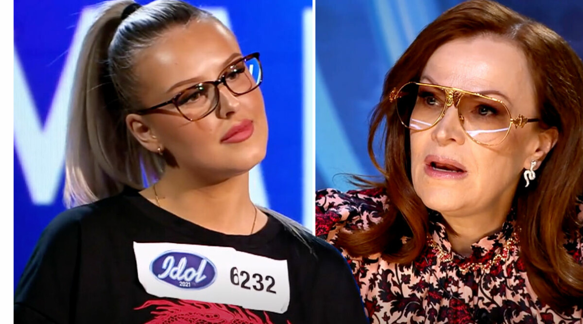 Rosanna Kumerles ilska mot juryn efter hårda domen i Idol 2021